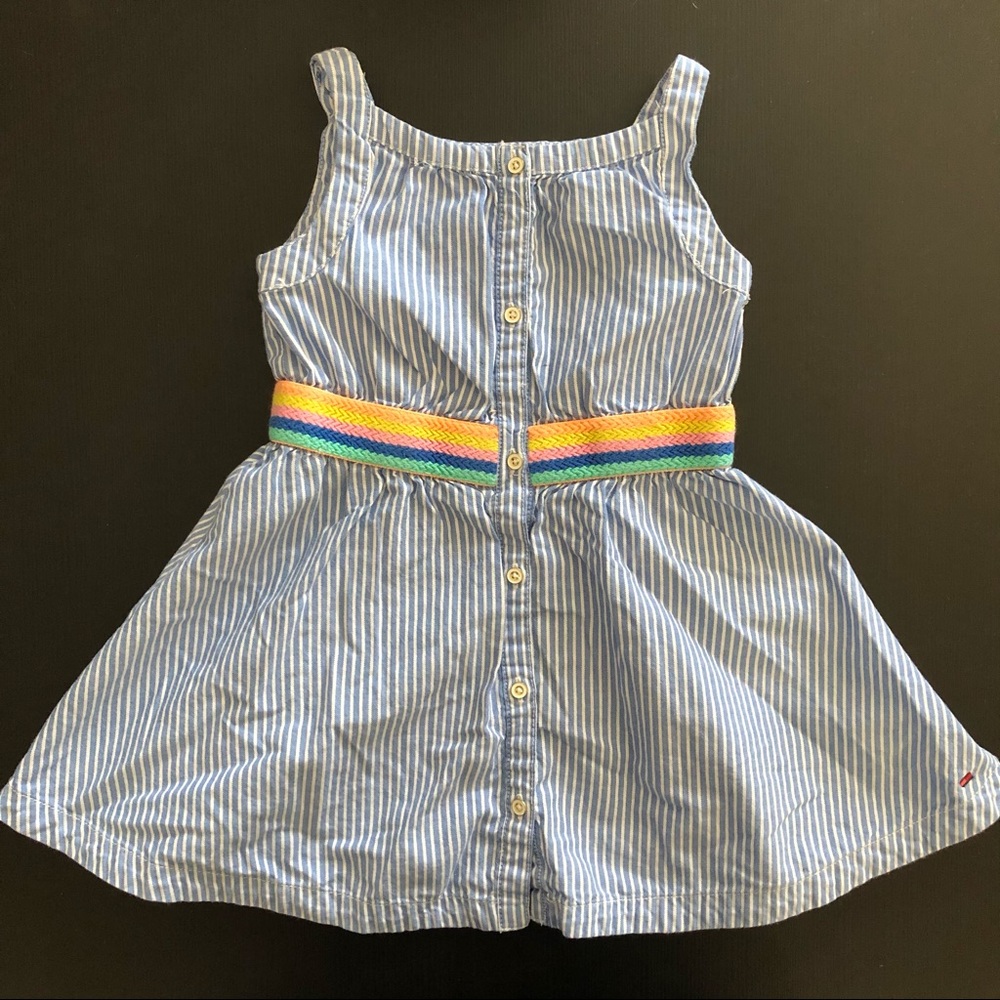 Tommy Hilfiger Striped Tank Dress Size 2T
